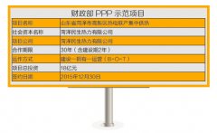 山東省菏澤市高新區(qū)集中供熱PPP項目:熱電聯(lián)產(chǎn)實(shí)現(xiàn)供熱與環(huán)保雙贏